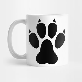 Paw Print Mug